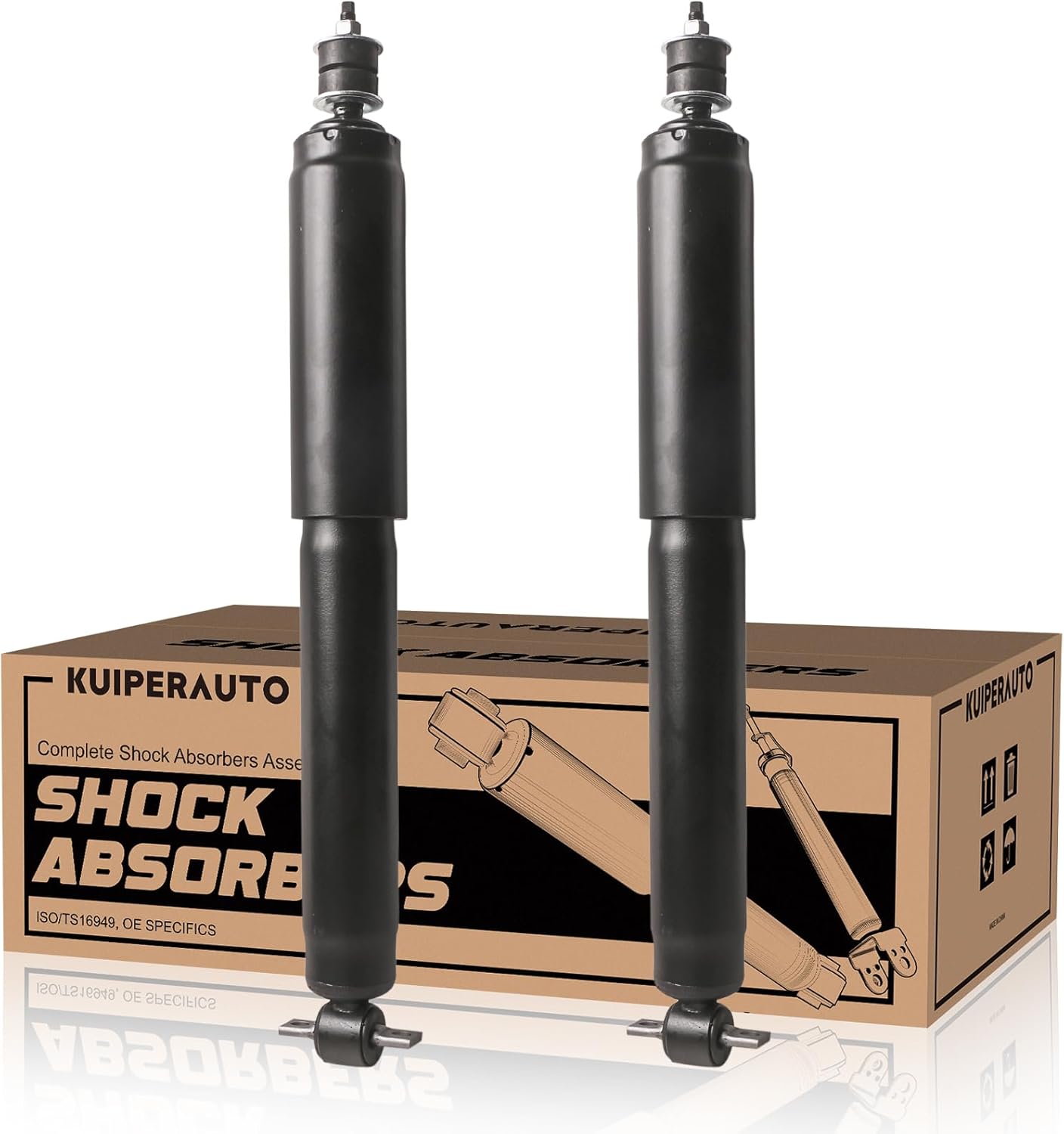 Front Complete Shock Absorbers Struts Assembly Set for Jeep
