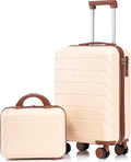Hardside Luggage Lightweight Durable ABS Spinner - Compact Travel Case