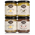 Brownwood Farms Flavored Mustard Variety (10 Ounce) - Small Batch