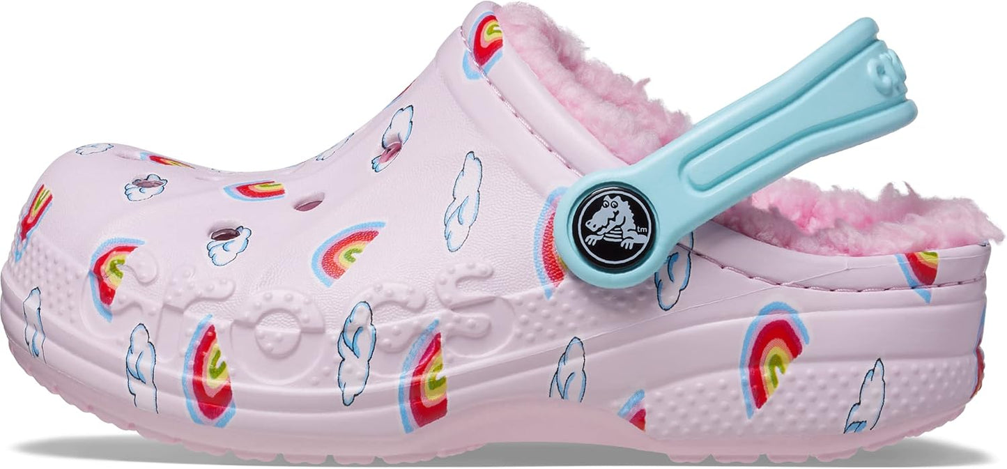 Comfortable and Stylish Crocs Baya Lined Printed Clog for Kids