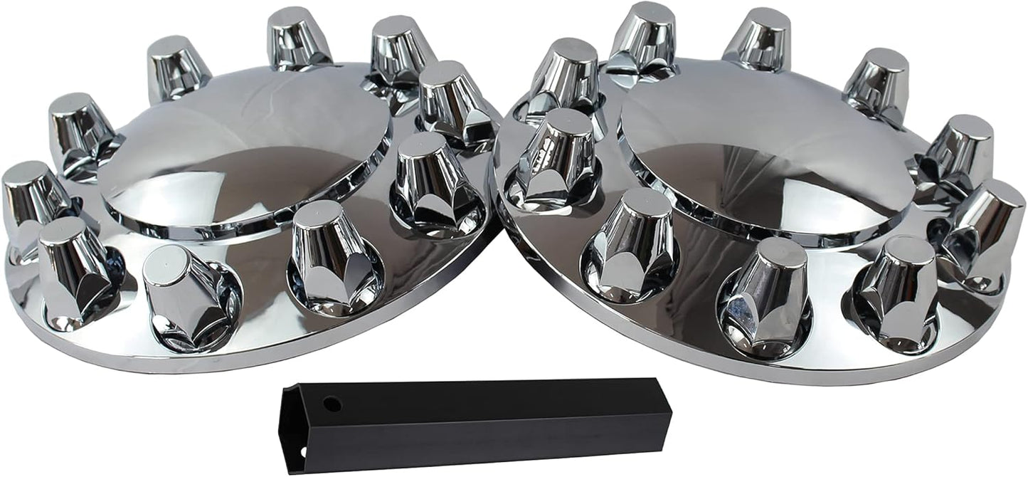 ABS Chrome Plastic Front Axle Cover Kits for Semi Trucks