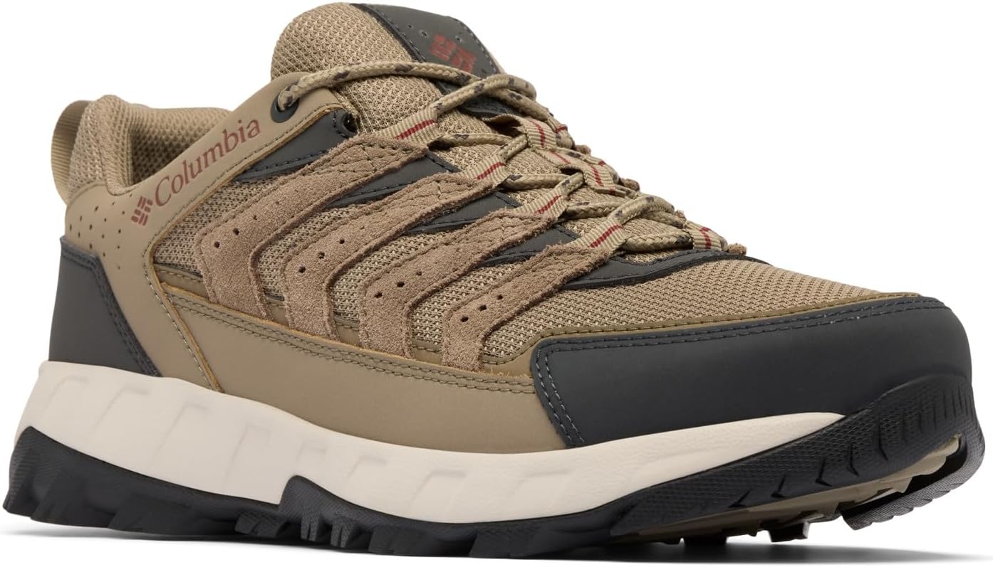 Columbia Mens Strata Trail Low: Lightweight Hiking Shoes