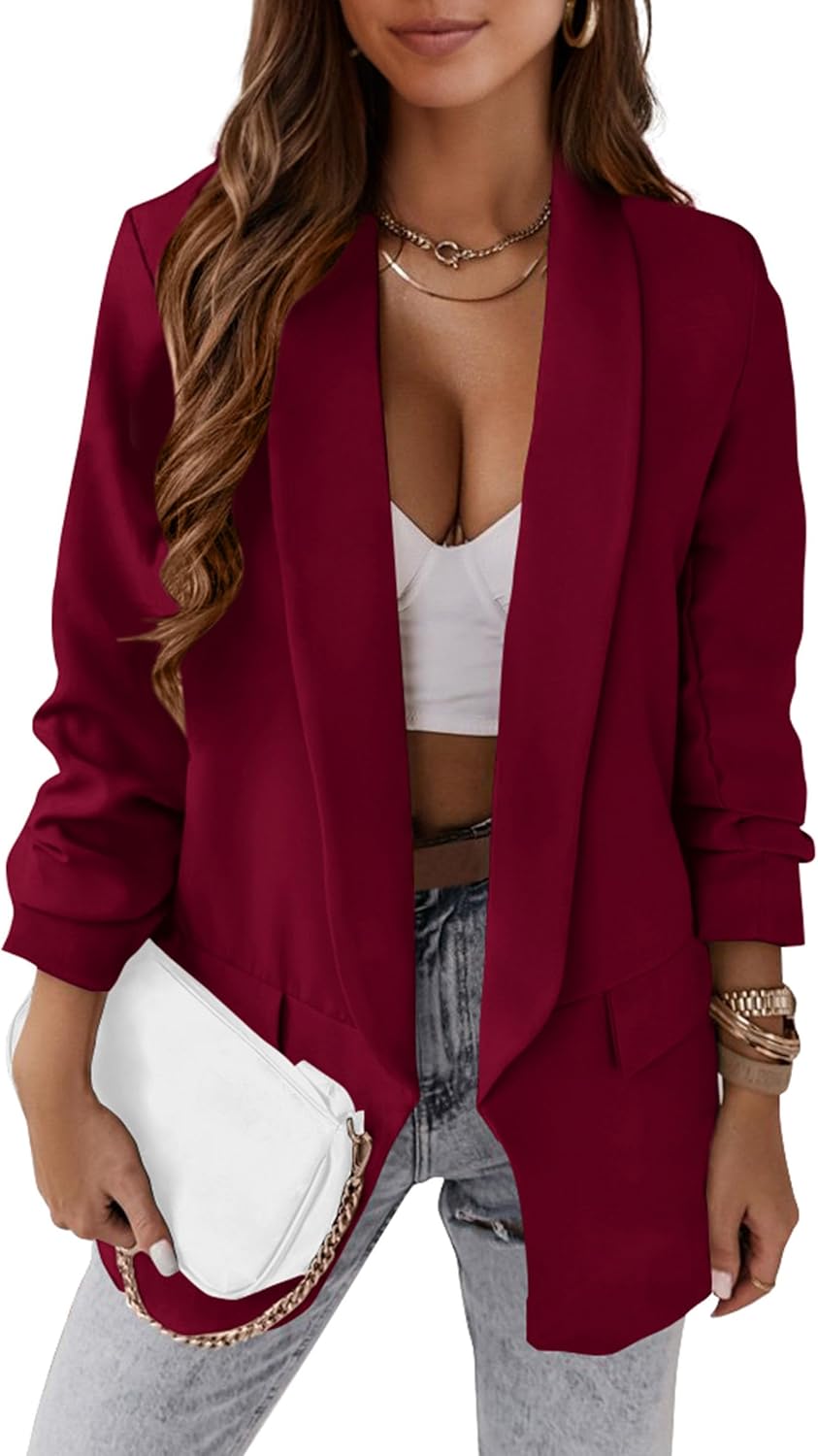 PRETTYGARDEN Womens Casual Blazer for Stylish Office Wear