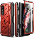 SUPCASE Galaxy Z Fold 3 Case with S Pen Holder - Rugged Protection