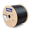 Cat6 Shielded Outdoor Cable 500ft - Solid Copper, Weatherproof