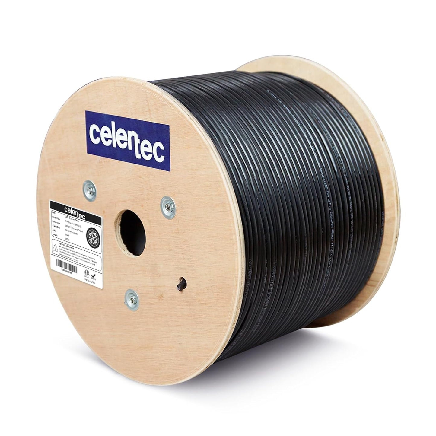 Celertec Cat6 Shielded Outdoor Cable for High-Speed Networking