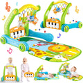 4-in-1 Baby Gym Play Mat with Learning Walker - Versatile Infant