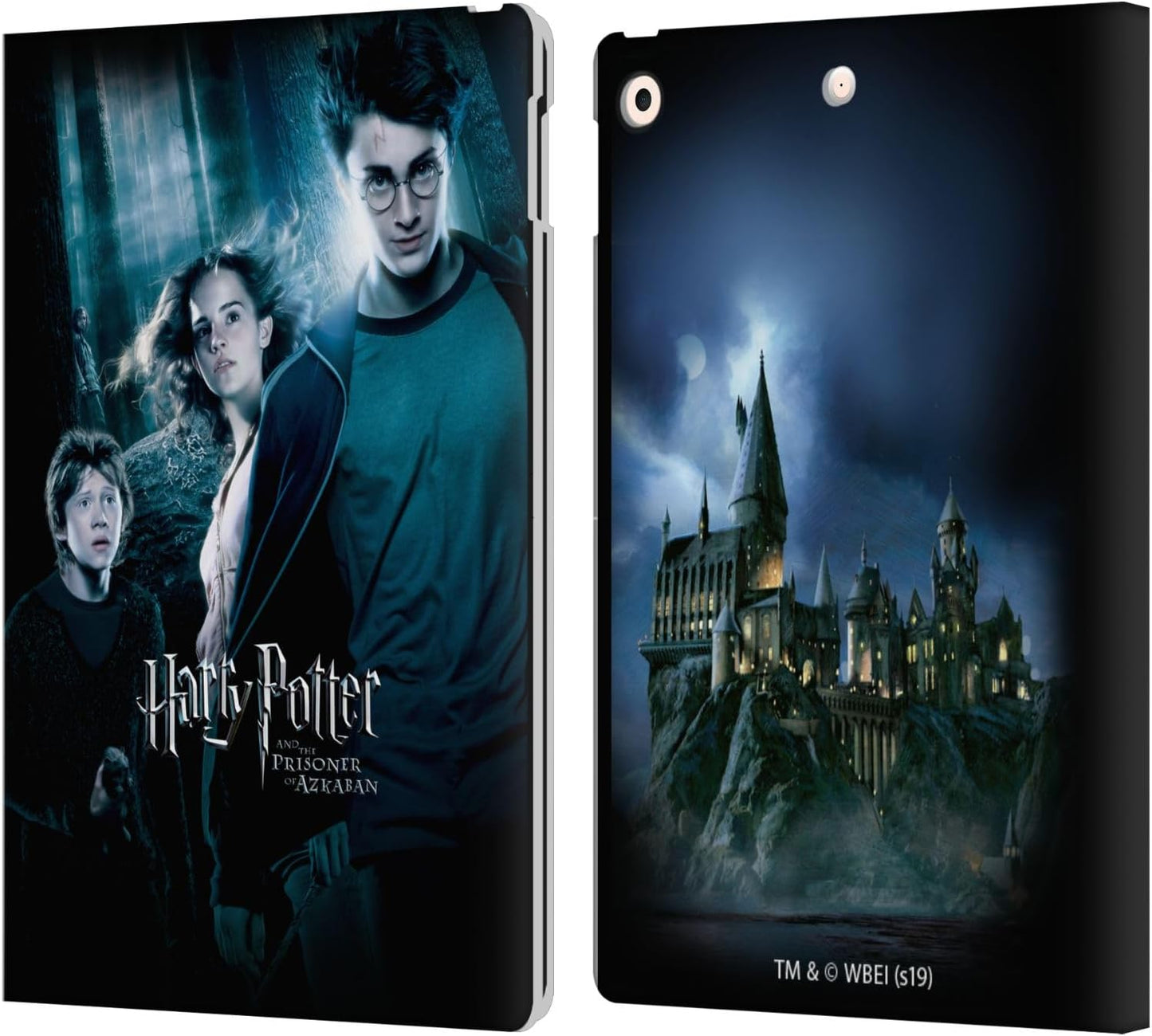 Harry Potter Ron, Harry & Hermione Leather Wallet Case for iPad