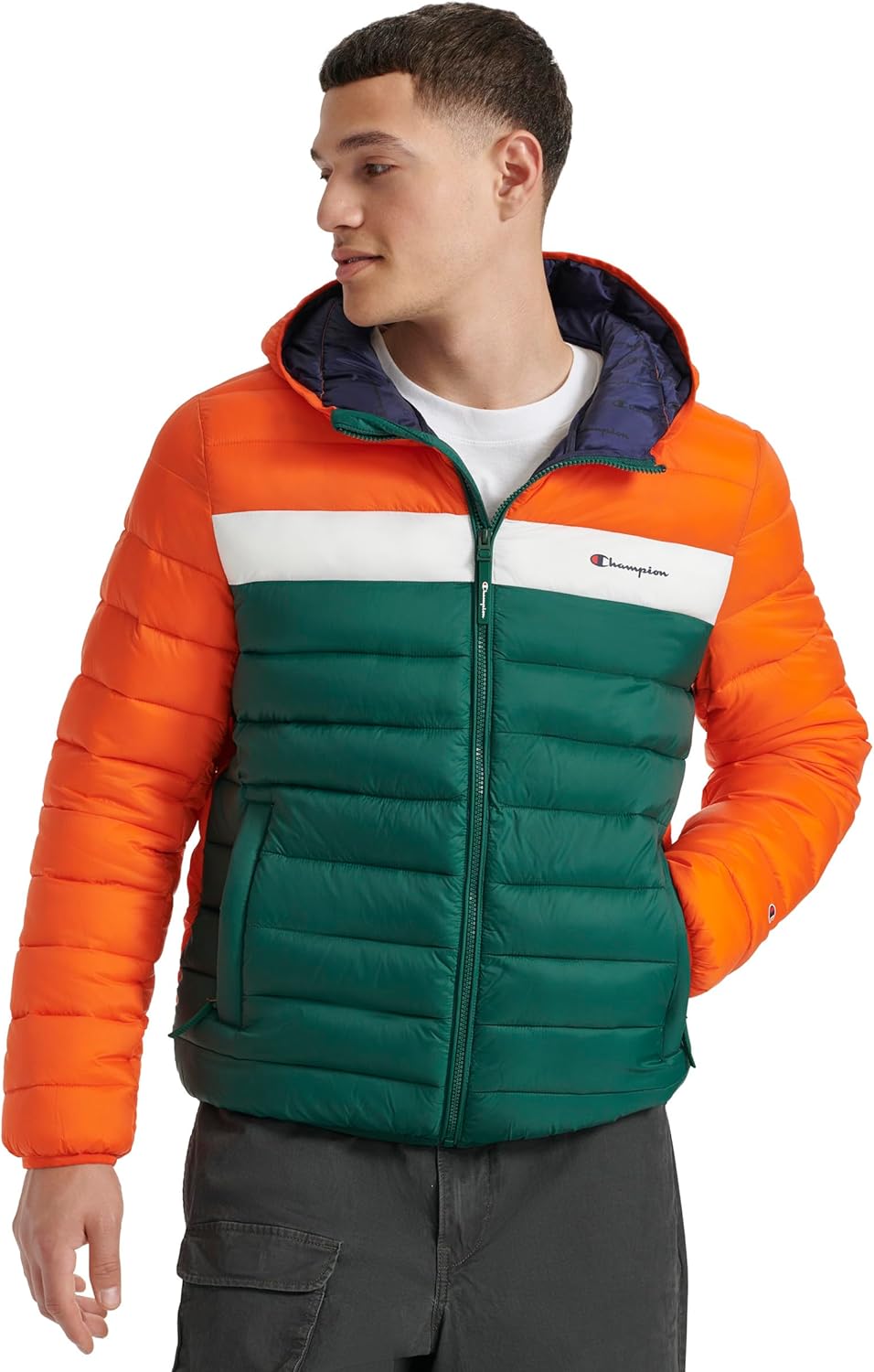 Champion Performance Lightweight Puffer Jacket for Men