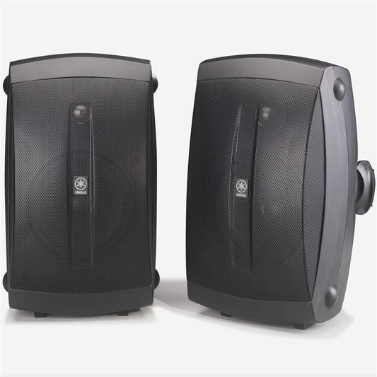 YAMAHA All-Weather Outdoor Speakers - Black (Pair)
