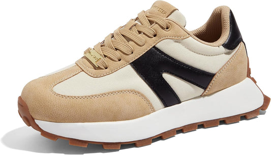 LUCKY STEP Women's Platform Fashion Sneakers for All-Day Comfort