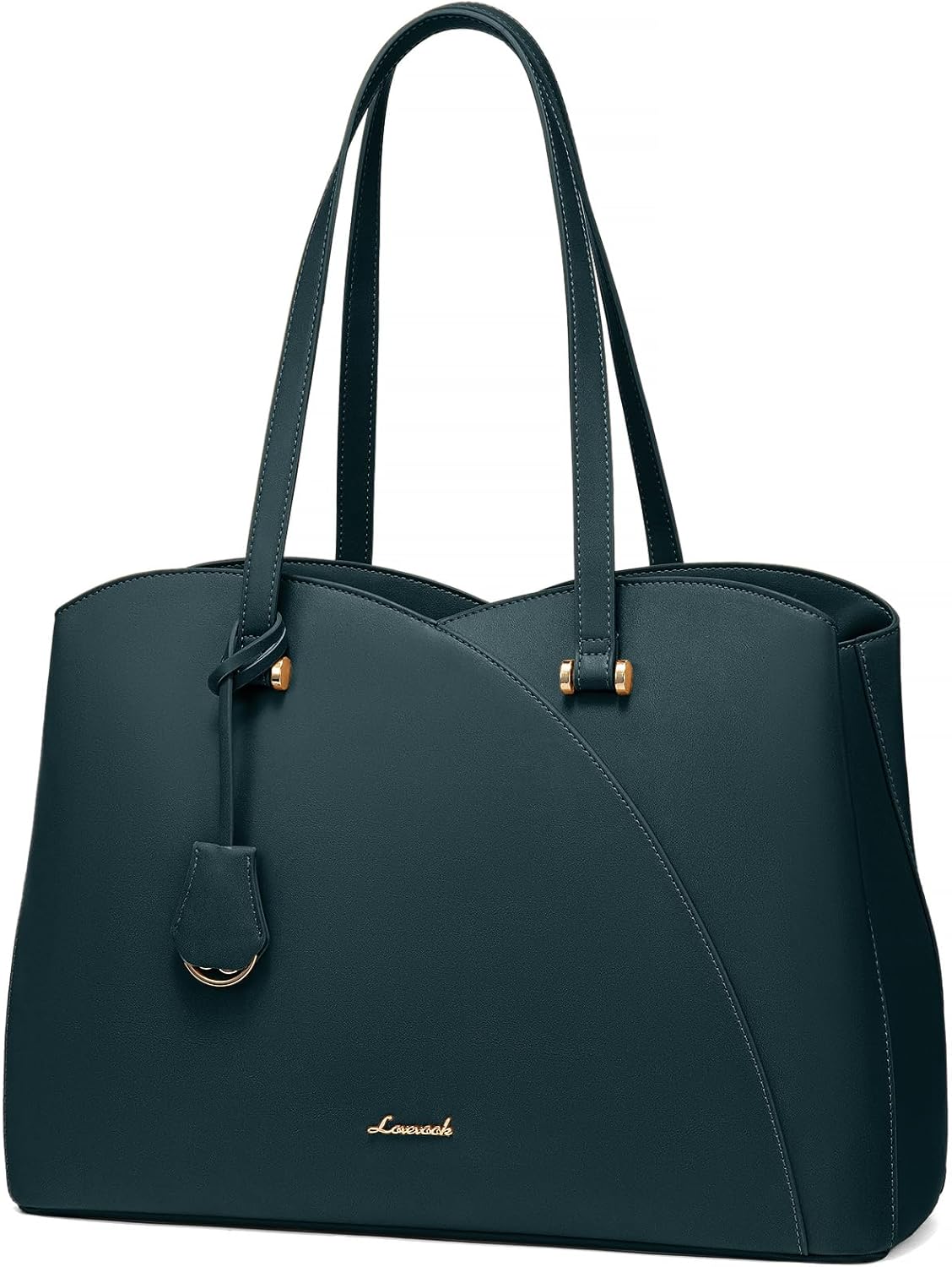 LOVEVOOK Large Tote Bag for Women - Stylish Laptop Purse