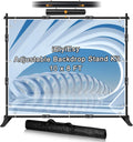 iElyiEsy Backdrop Banner Stand 10x8FT - Adjustable Heavy Duty Support