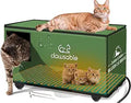 Clawsable Waterproof & Easy Assembly Outdoor Cat House - Heated XL