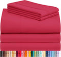 LuxClub 5 PC Split King Sheet Set Deep Pockets 16in - Cooling Comfort