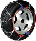 Auto-Trac Tire Traction Chain Set of 2 - Self-Tightening Snow Chains