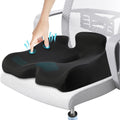 Benazcap X Large Memory Seat Cushion - Pain Relief Powerhouse