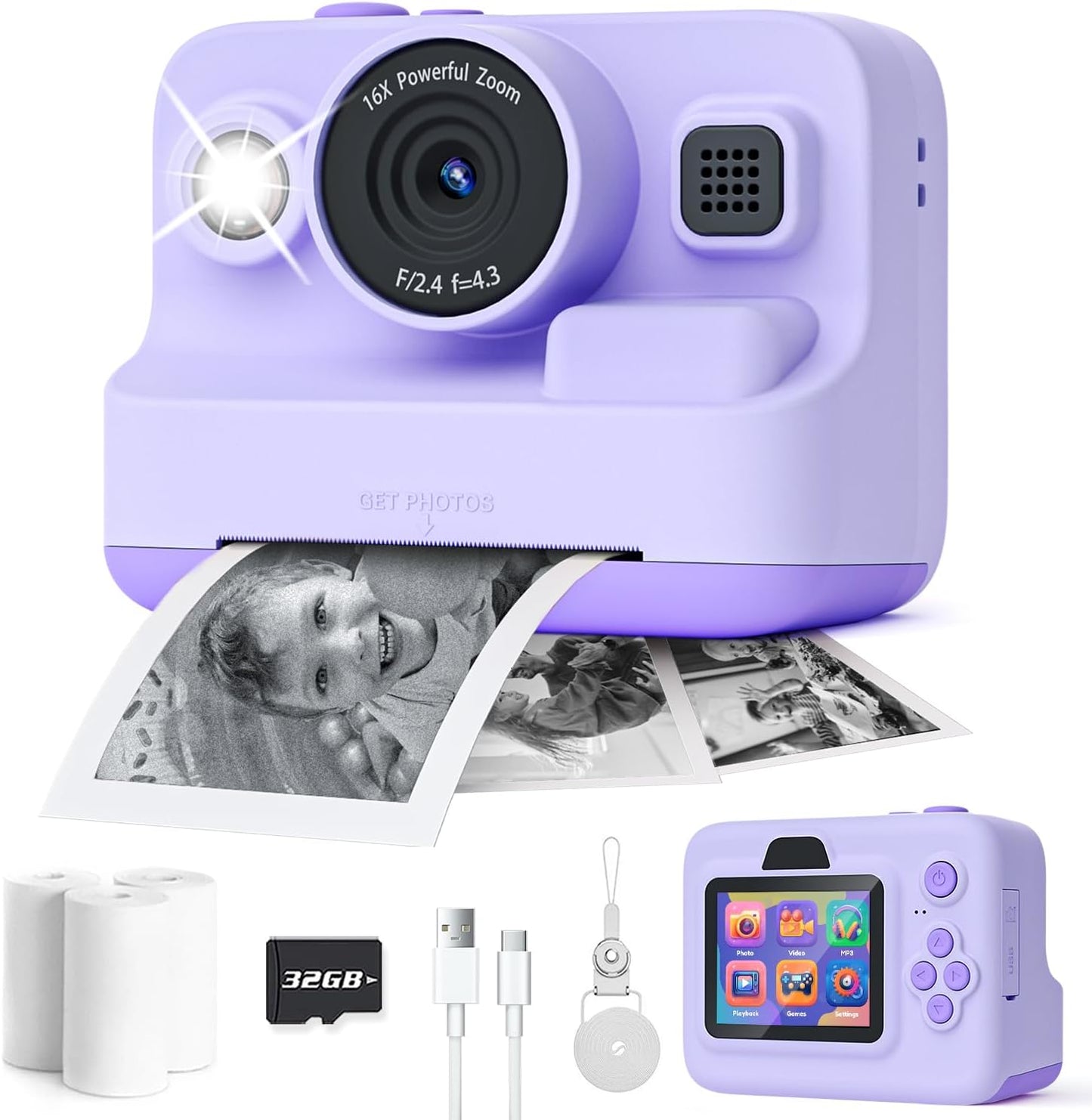 Kid-Friendly Instant Camera: Instant Fun!