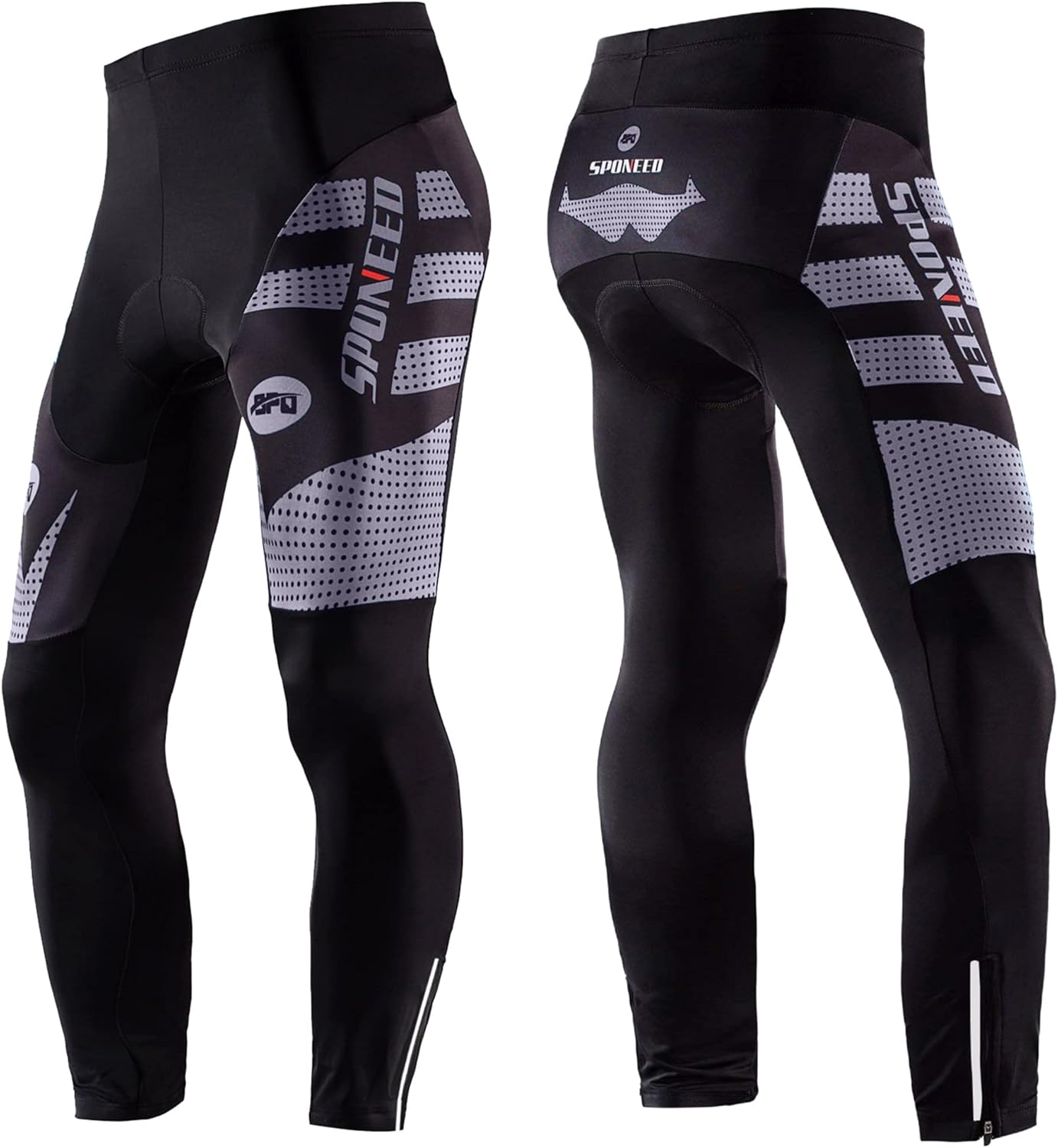 Sponeed Men's Bicycle Pants with 4D Padding for Comfort