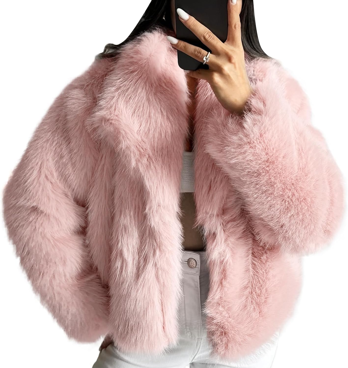 Faux Fur Jacket for Women - Cozy and Stylish Winter Outerwear