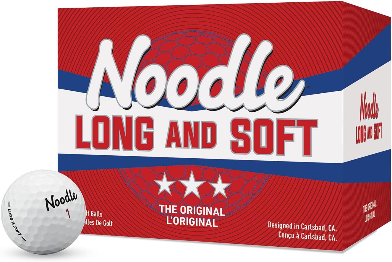 TaylorMade Noodle Golf Balls - Longer & Softer Swings!