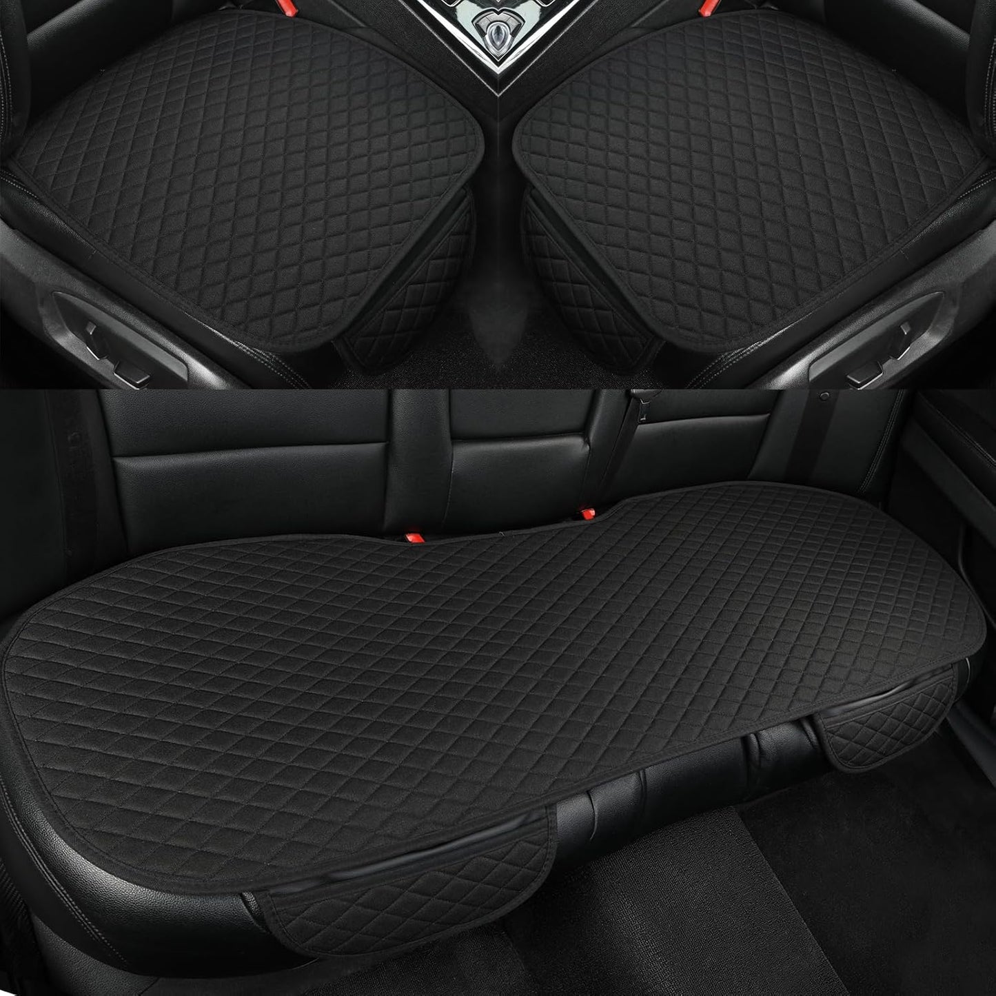 West Llama Linen Car Seat Covers for Comfortable Driving Experience