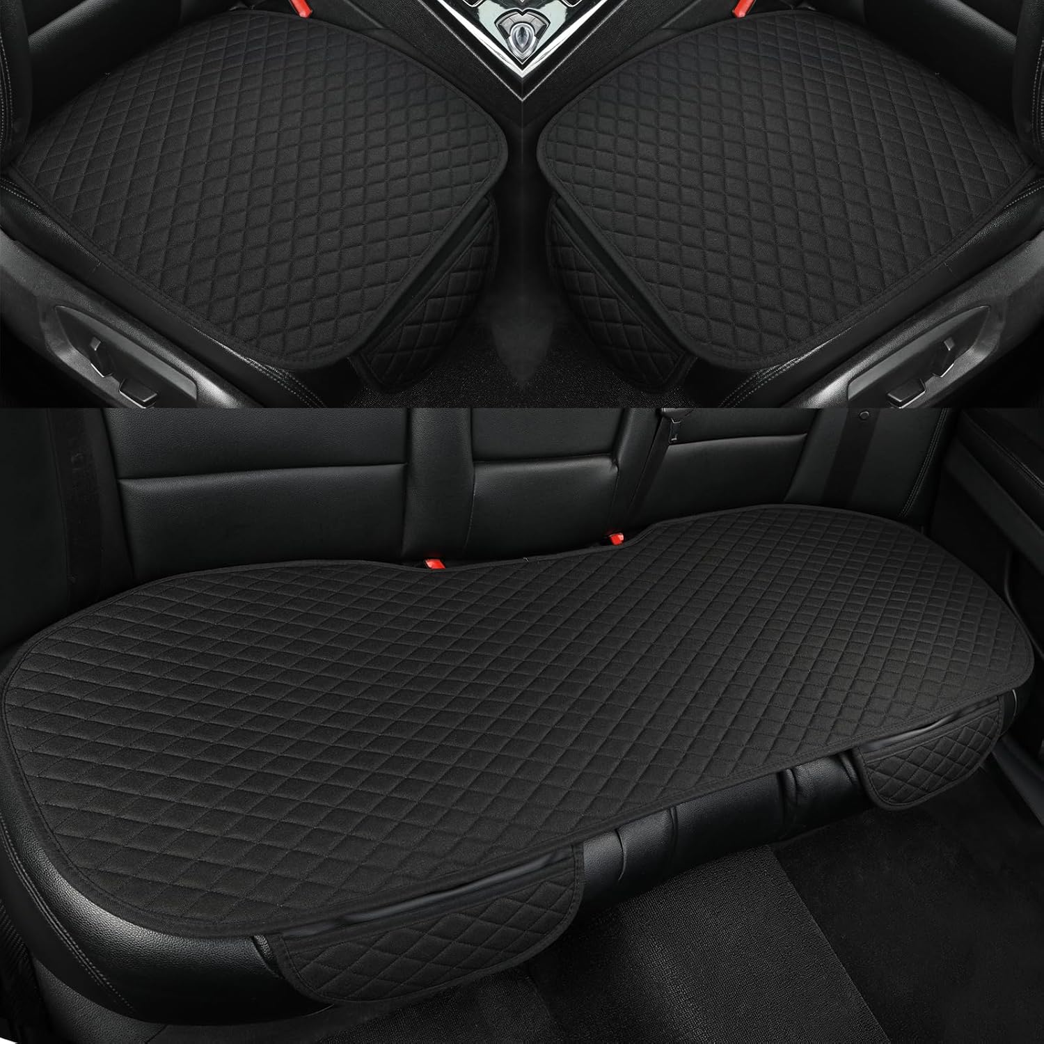 West Llama Linen Car Seat Covers for Comfortable Driving Experience