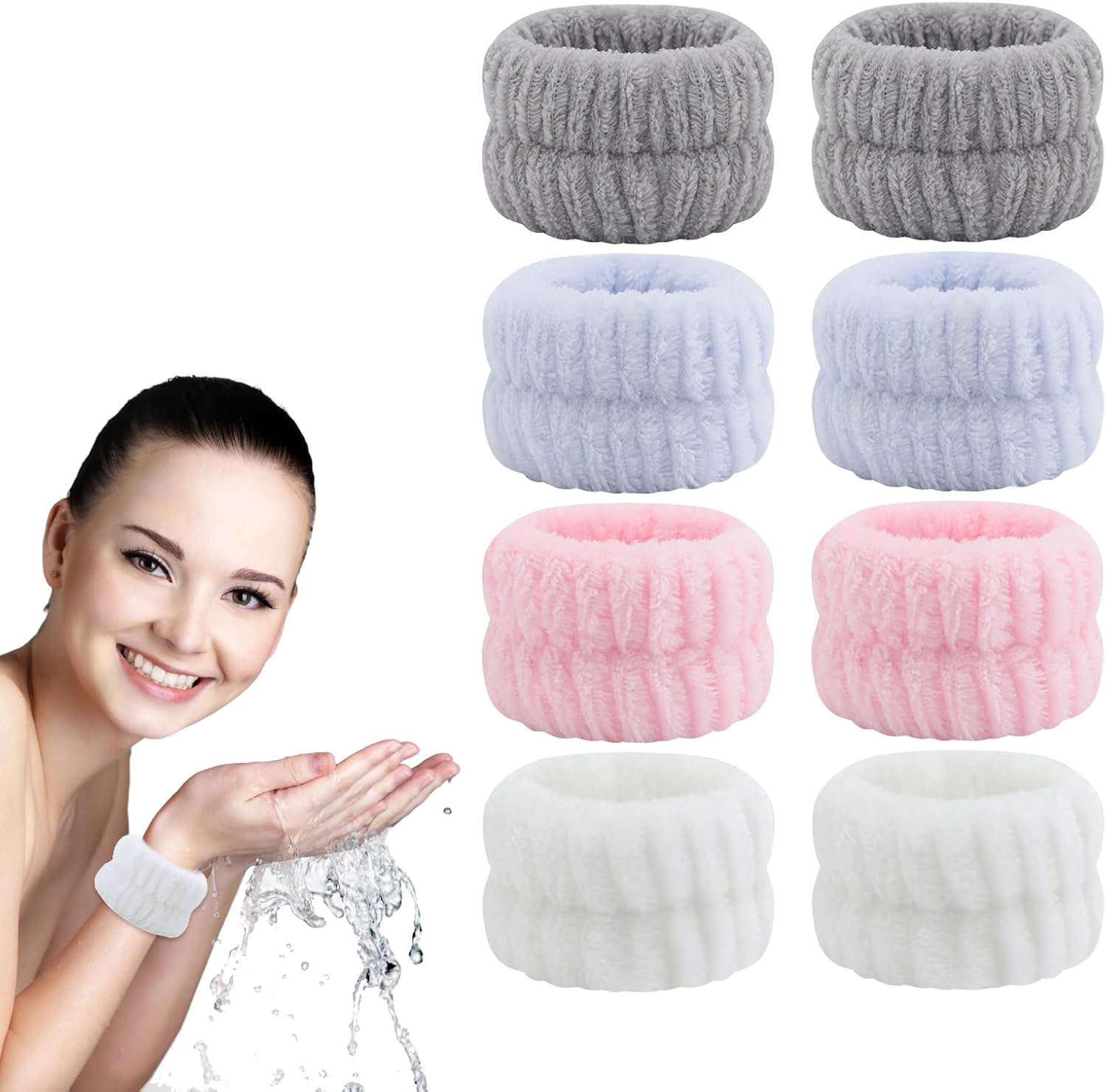 Spill-Proof Flannel Wristbands by Rukinovi