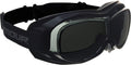 Bikershades Fit Over Goggles for Eye-Glasses - Rugged Ride Protection