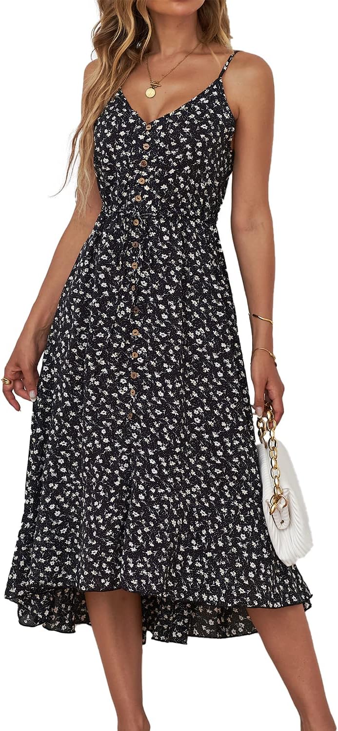 Brovave Women's 2025 Summer Casual Boho Sundress for Every Occasion
