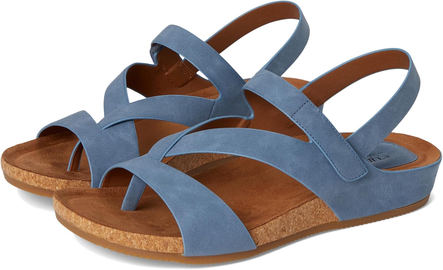 Eurosoft Women's Gianetta Flat Sandal with Adjustable Strap