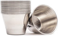 Stainless Steel Ramekins 2.5 oz Condiment Cups - Commercial Grade