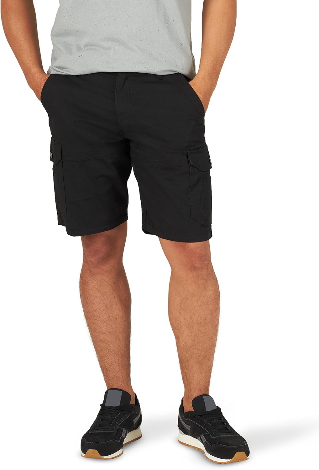 Lee Relaxed Fit Cargo Shorts with Elastic Waistband for Comfort