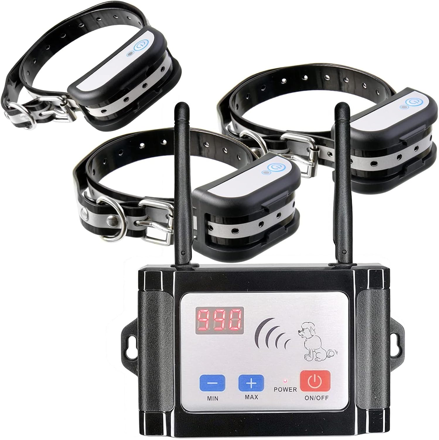 Wireless Dog Fence & Training Collar - 2-in-1 Containment System