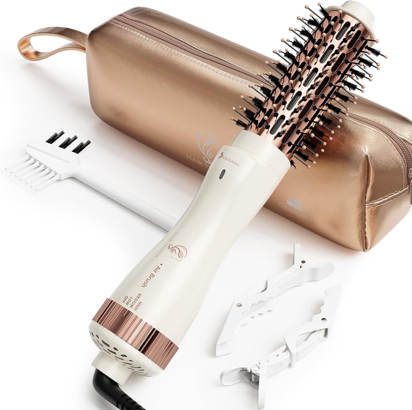 1.5 Inch Dual Voltage Round Brush Dryer - Volumize Effortlessly!