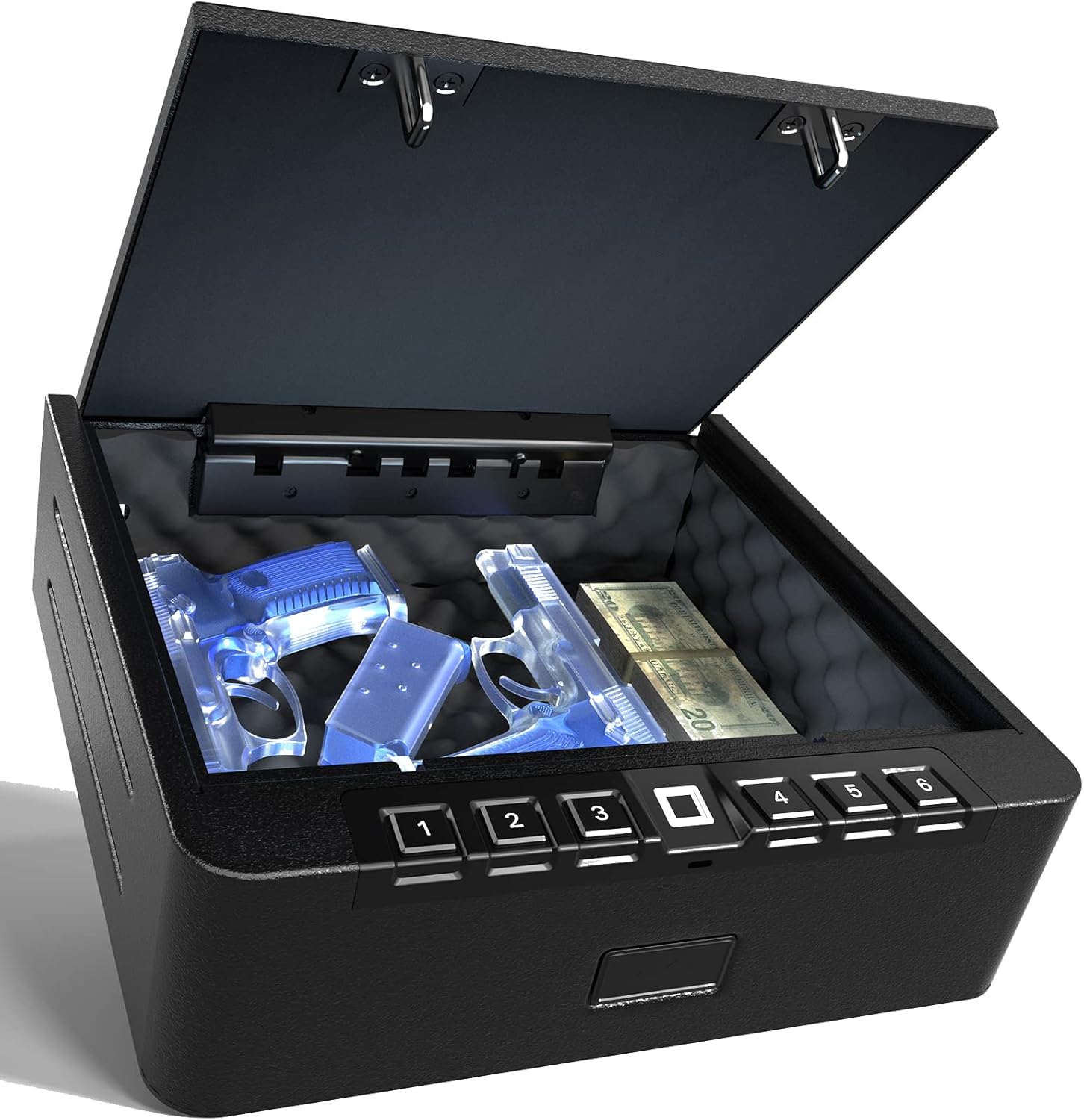 XDeer S005 Biometric Gun Safe - Quick Access for Pistols