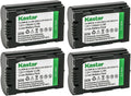 Kastar CGR-S602A Battery 4-Pack Replacement - High Capacity 1700mAh