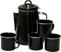 Stansport Enamel Coffee Pot - Camp-Friendly Percolator