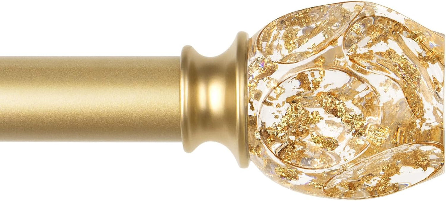 TONIAL Gold Curtain Rod: Heavy Duty Telescoping 32-58 ~ 35 characters.