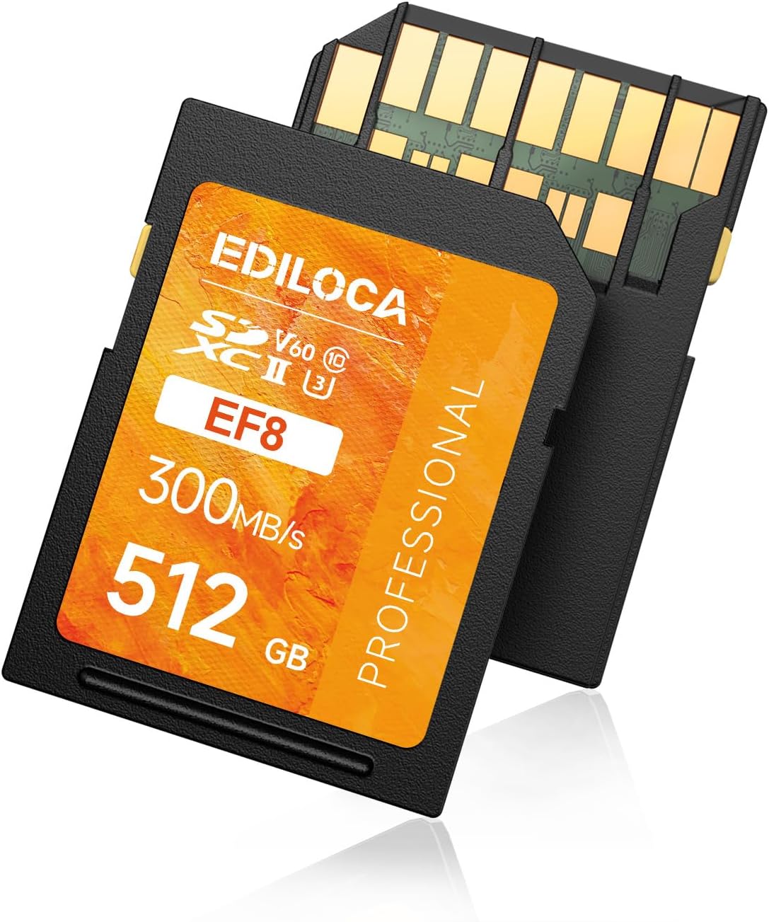 512GB UHS-II SD Card for 4K/6K Video and Photography