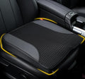 Car Seat Cushion Black - Memory Foam Support for Driving Comfort