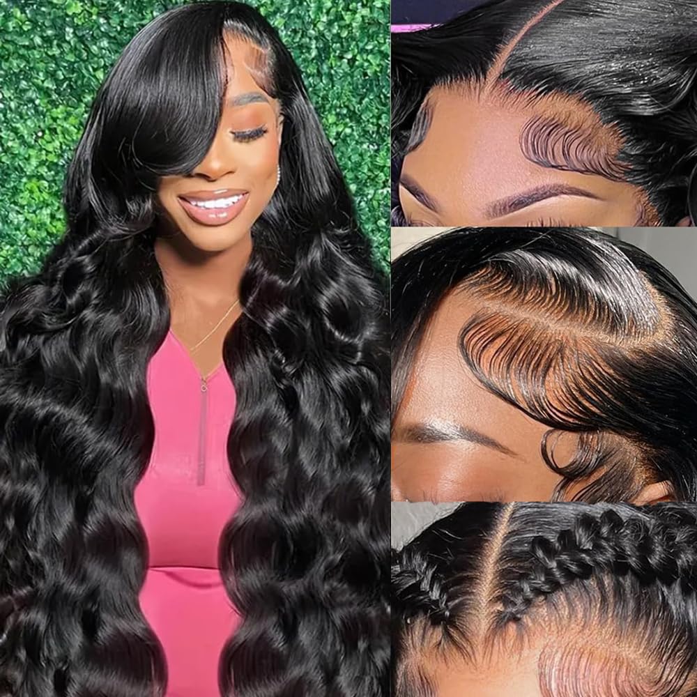 32 Inch Body Wave Lace Front Wigs Human Hair for Glam Looks