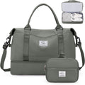 Weekender Bags for Women - Personal Item Travel Duffel with Shoe