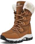 HOBIBEAR Women's Waterproof Winter Snow Boots - Warm Lightweight Stay