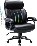 Big and Tall Office Chair 400lbs Heavy Duty Executive Desk Chair