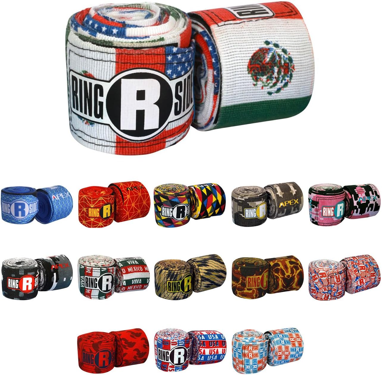 Ringside Apex 130 Boxing Hand Wraps - Ultimate Support & Style!