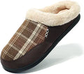 NewDenBer Men's Cozy Memory Foam Slippers - Cloudlike Comfort