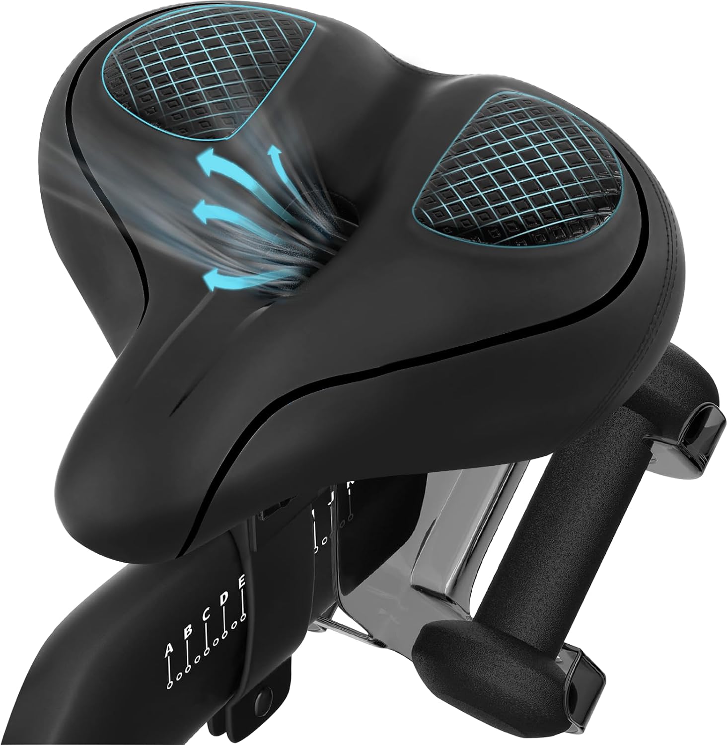 Oversized Bike Seat for Peloton and Other Bikes - Extra Comfort