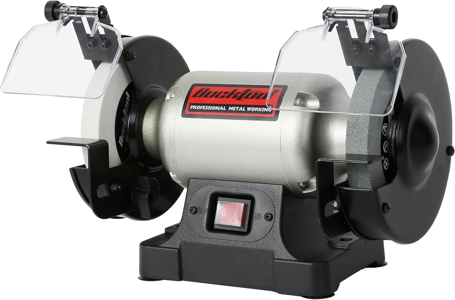 BUCKTOOL 6-Inch Low-Speed Bench Grinder for Precision Grinding