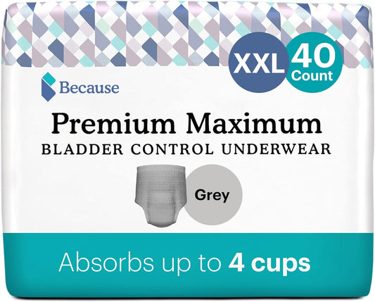 Ultimate Leak Protection - XXLarge Men's Incontinence Underwear